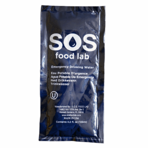 SOS Food Lab Extended Life Emergency Water Pouch