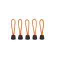 tinderZip zipper pull orange