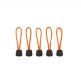 tinderZip zipper pull orange