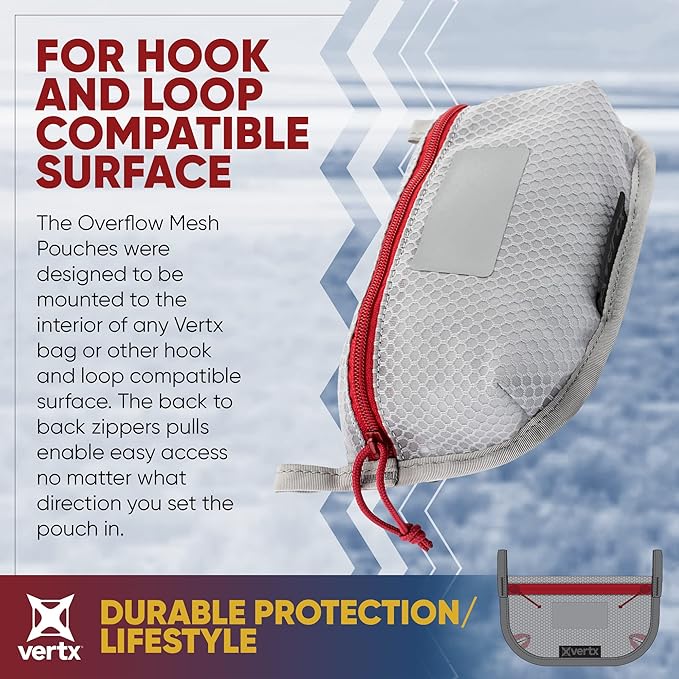 Vertx Small Overflow Mesh Pouch 